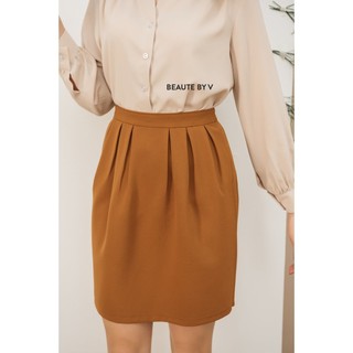 Beautebyv - chân váy xếp li ngắn