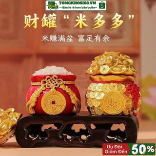 Hũ đựng muối, gạo tài lộc, hũ đựng tiền thần tài bày ban gia tiên, ban thần tài, Hàng loại đẹp
