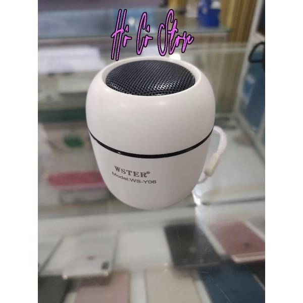 Loa bluetooth mini WS-Y06  loa nghe nhạc bluetooth mini có dây