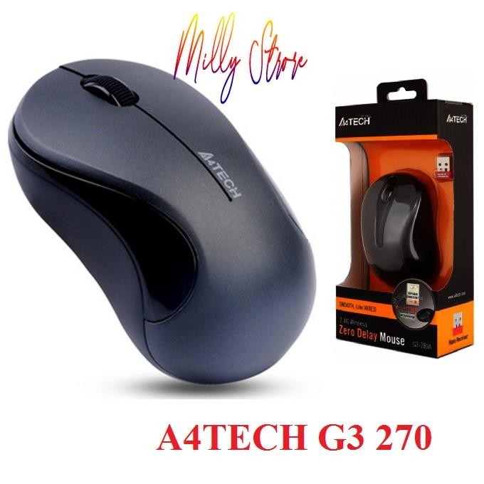 Chuột Không Dây A4tech G3 270 Công Ty - Full Box - Bảo hành 6 Tháng
