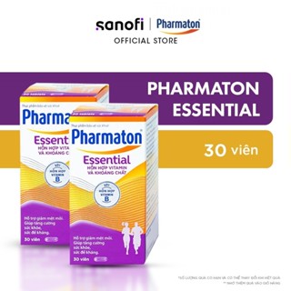 Bộ 2 Lọ Thực Phẩm Bảo Vệ Sức Khỏe Pharmaton Essential 30 Viên Lọ