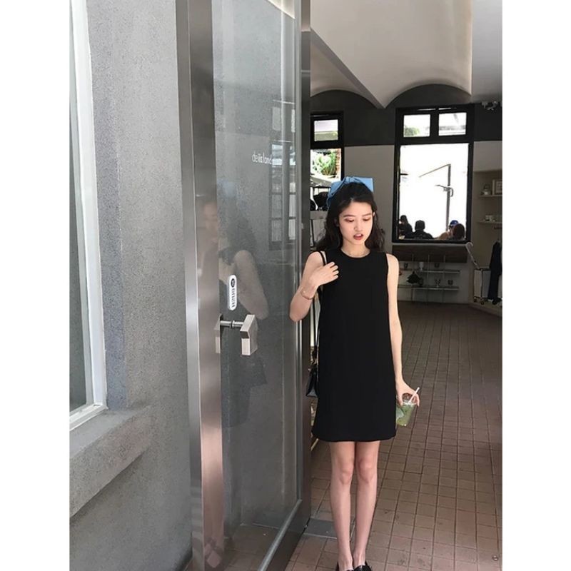 Váy suông nữ dáng ngắn trẻ trung có túi full size 40kg-120kg | BigBuy360 - bigbuy360.vn