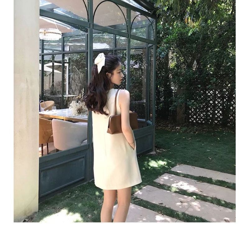 Váy suông nữ dáng ngắn trẻ trung có túi full size 40kg-120kg | BigBuy360 - bigbuy360.vn