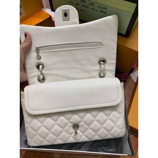 Túi trắng tag bạc( size  25)