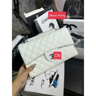Túi trắng tag bạc