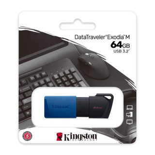 Thiết bị lưu trữ usb kingston datatraveler exodia m 64gb usb 3.2 gen 1
