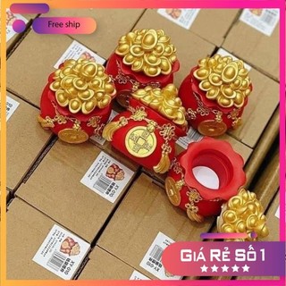 Hũ muối - hũ gạo thần tài