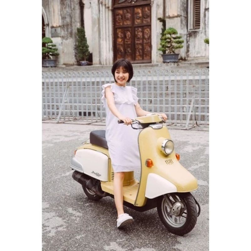 Thanh lý Đầm bèo chấm bi xinh xắn