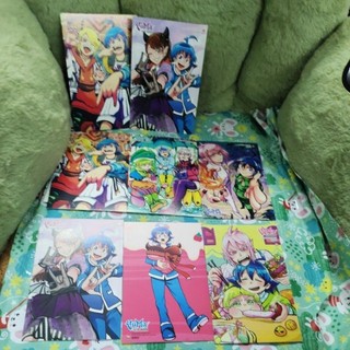 Phụ kiện Postcard/ Standee/Lót ly/ Bookmark bế hình giấy Iruma giá đáo lẻ