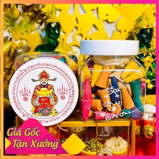 Nhang nụ trầm thơm thần tài thái lan - nụ đủ màu