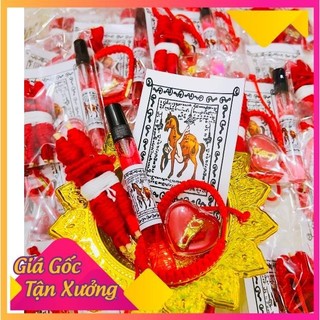 InKoo bộ 4 món thủ công đan dây phụ kiện cất bóp nội địa Thái Lan