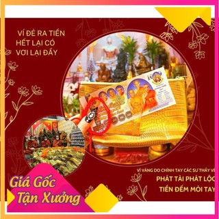 Túi vàng vẽ chú tài lộc may mắn