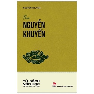 Sách - thơ nguyễn khuyến - tủ sách văn học trong nhà trường - kim đồng