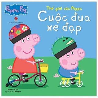 Sách - thế giới của peppa - cuộc đua xe đạp - kim đồng