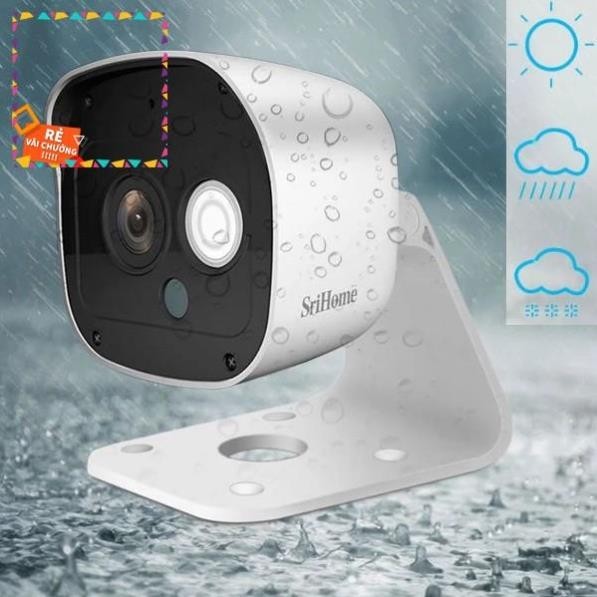 0dk Camera IP Wifi thế hệ mới SriHome - 3.0mpx siêu nét chống nước SH029