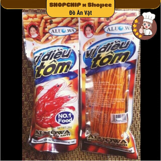 Bịch 50 gói tăm cay tôm điều siêu hot💢