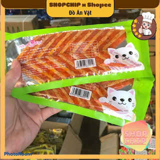 Snack Mèo Yêu Cá Hằng Đại Vị Cay Cay Hot🔥, Snack Cay Xé Miếng, Đồ Ăn Vặt, Ăn Vặt Tuổi Thơ Cổng Trường