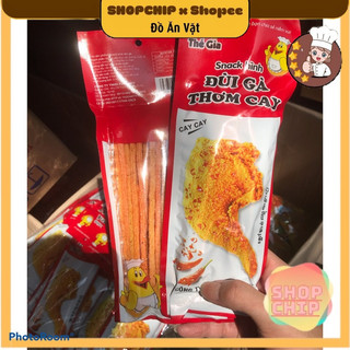 Sỉ 10 Gói Đùi Gà Tăm Cay - Bim Bim Cay Mới 🌶🔥