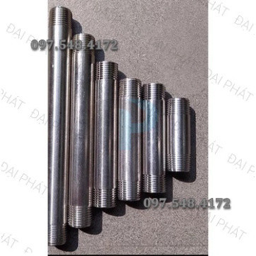 Ống inox 304 -ống 2 đầu ren ngoài inox 100MM