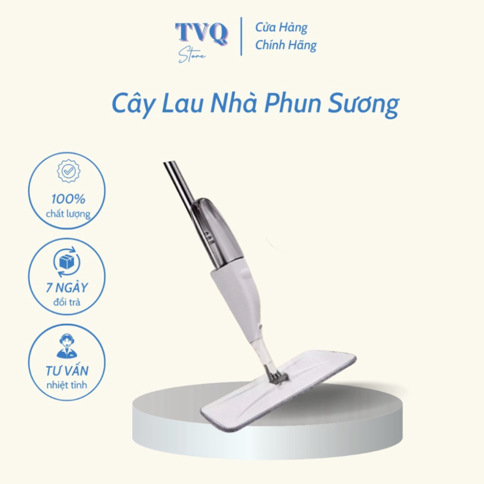 Chổi Lau Nhà Phun Sương 360 Độ Có Bình Chứa Nước Tiện Lợi Dễ Dàng Sử Dụng ( TVQ.store )