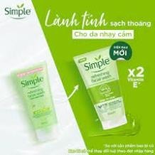 DATE 2025 NHẬP KHẨU Sữa Rửa Mặt Simple Kind To Skin Refreshing Facial Wash