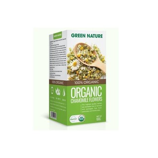 Trà hoa cúc La Mã nguyên bông hữu cơ Green Nature 100g