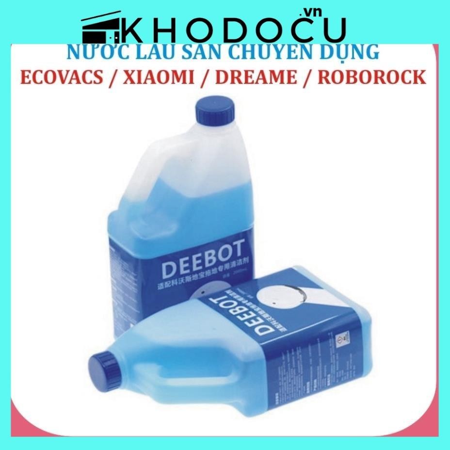 Nước LAU sàn chuyên dụng dành riêng cho Robot lau nhà Ecovacs Deebot ECOVACS DEEBOT / DREAME/ XIAOMI