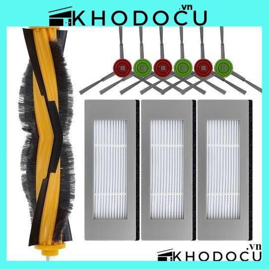 Bộ phụ kiện thay thế cho robot lau hút bụi Ecovacs  dòng DJ( DJ35..) ,dòng DD (DD35 ...)(cao cấp )
