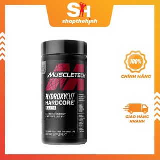 Hydroxycut Hardcore Elite - Viên Giảm Mỡ Cấp Tốc, Giảm Cân Mạnh Mẽ