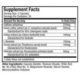 Hydroxycut Hardcore Elite (100 Viên) - Viên Giảm Mỡ Cấp Tốc, Giảm Cân Mạnh Mẽ