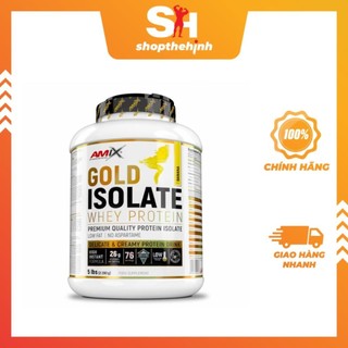 Amix gold whey isolate - tăng cơ, phát triển cơ, bổ sung whey protein isolate