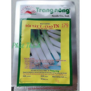 Hạt giống Tỏi Tây Ý Trang Nông Gói 1gram