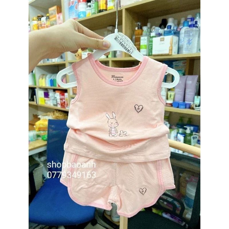 Bộ sát nách Mommom  cho bé đủ size
