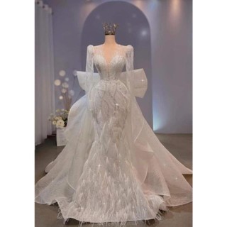 Váy cưới cao cấp, váy lễ đường, chụp ảnh cưới hot nhất H01