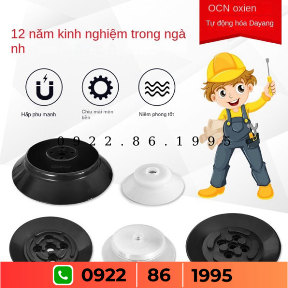 Wem01/02-d60/D80/D95/D120/D150 Chịu Mài Mòn Chịu nhiệt Cao Mạnh Hút Hút Chân Không Cốc Hút