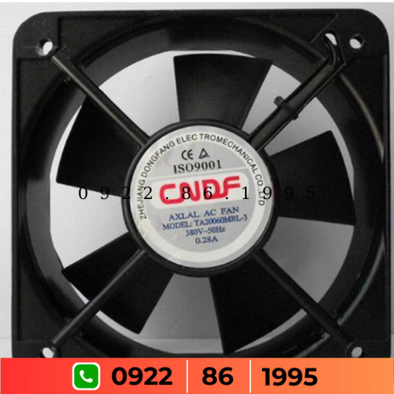Ban Đầu Phương Đông Cndf Quạt làm giảm nhiệt độ TA20060MBL-3 TA20060HBL-2 220V
