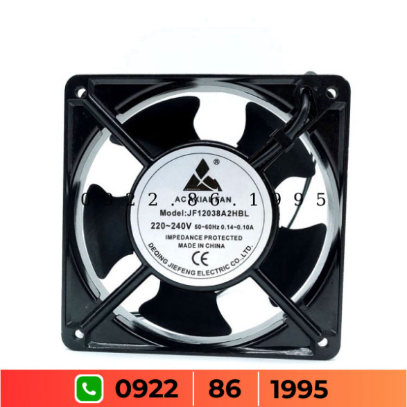 Quạt Axial Fan Jf12038-15050-18060-20060a2hbl AC Axial Fan ổ bi Quạt 220V