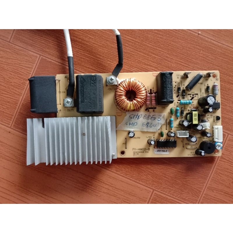 mạch nguồn bếp điện từ SUNHOUSE SHD6863, SHD6864, SHD6873 tháo máy, hàng đẹp
