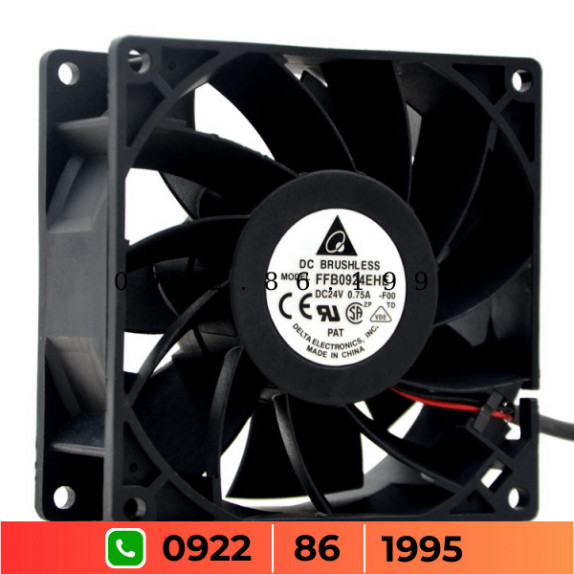 Quạt Biến Tần diện tích khí hậu Lớn 3 Kim 9Cm 9038 0, 75A 24V 0, 75A