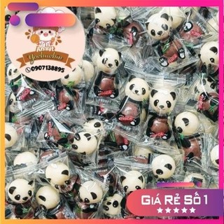  KẸO GẤU TRÚC ĐỎ SÔ CÔ LA  Mai Lisu/ KẸO GẤU TRÚC/ BÁNH GẤU/ĂN VẶT
