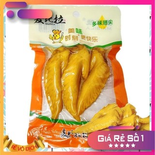  Cánh Gà Nhọn Cay Siêu Ngon ,Bịch 3 Cái 30gr, Đặc sản Tứ Xuyên