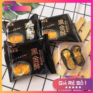  Bánh đậu đỏ nhân trứng muối vỏ kim xa, ăn vặt ăn kiêng, tốt cho sức khỏe.