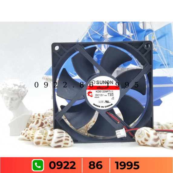 Quạt  Vỏ Máy 9Cm 9025 12V 1.8W 9Cm