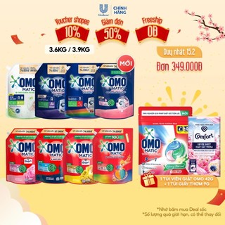 Túi nước giặt omo matic 3,6kg/ 3,9kg