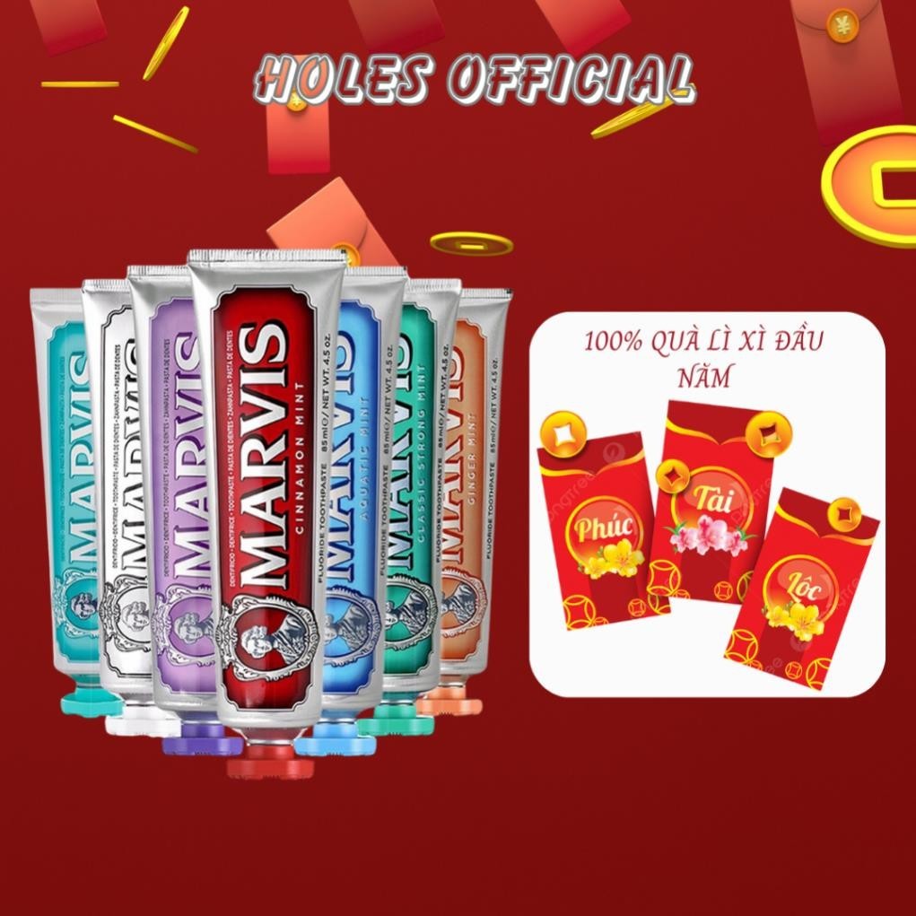 Kem đánh răng Marvis Whitening Mint