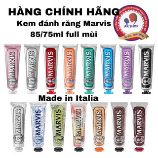 Kem đánh răng Marvis 85ml Made in Italia