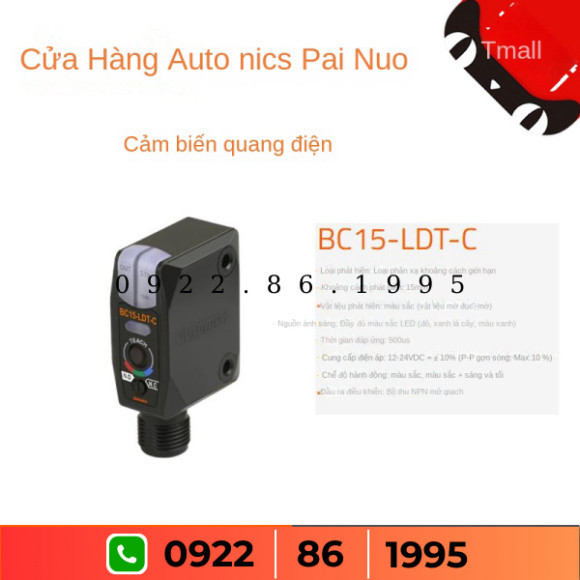 BC15-LDT-C BC15-LDT-C-P Touch Nhãn Màu Autonics