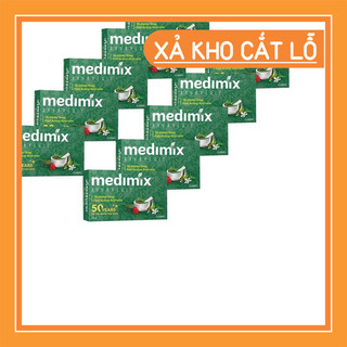 Combo sỉ 10 bánh Xà phòng Medimix 18 loại thảo dược 125g ayurvedic