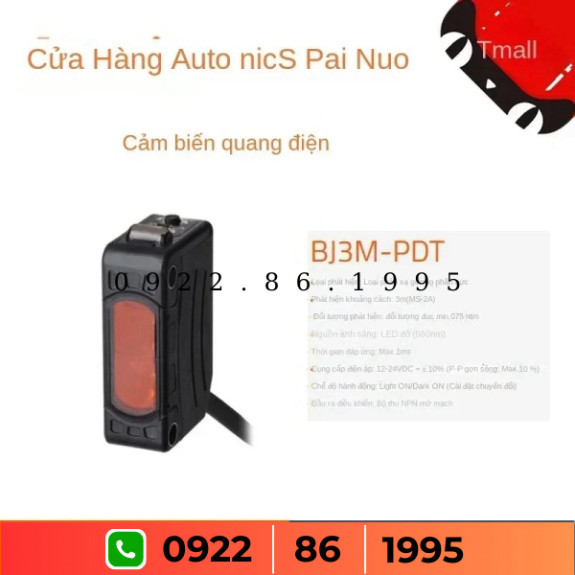 Cảm Biến Quang  Autoonic BJ3M-PDT BJ3M-PDT-P BJ7M-TDT BJ7M-TDT-P