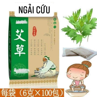 100 gói thảo dược ngâm chân gừng,ngải cứu.